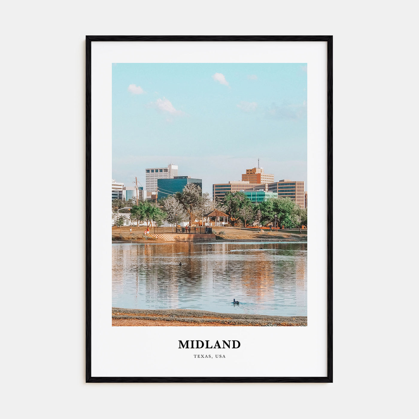 Midland Portrait Color Poster