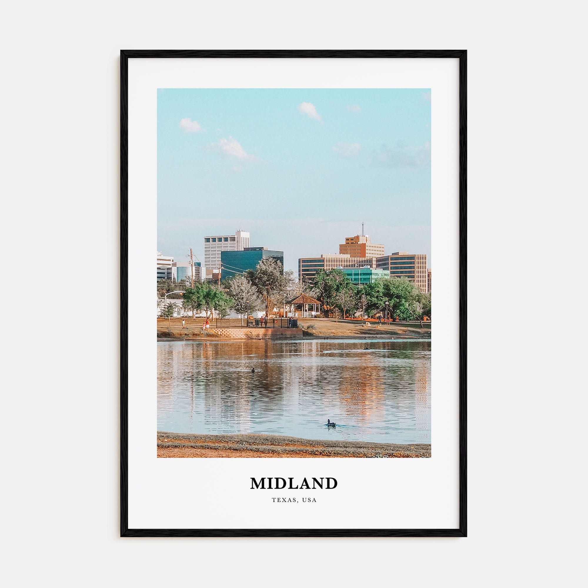 Midland Portrait Color Poster