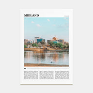 Midland Travel Color Poster