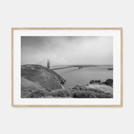 Mill Valley Landscape B&W Poster