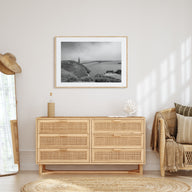Mill Valley Landscape B&W Poster