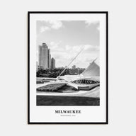 Milwaukee Portrait B&W No 2 Poster