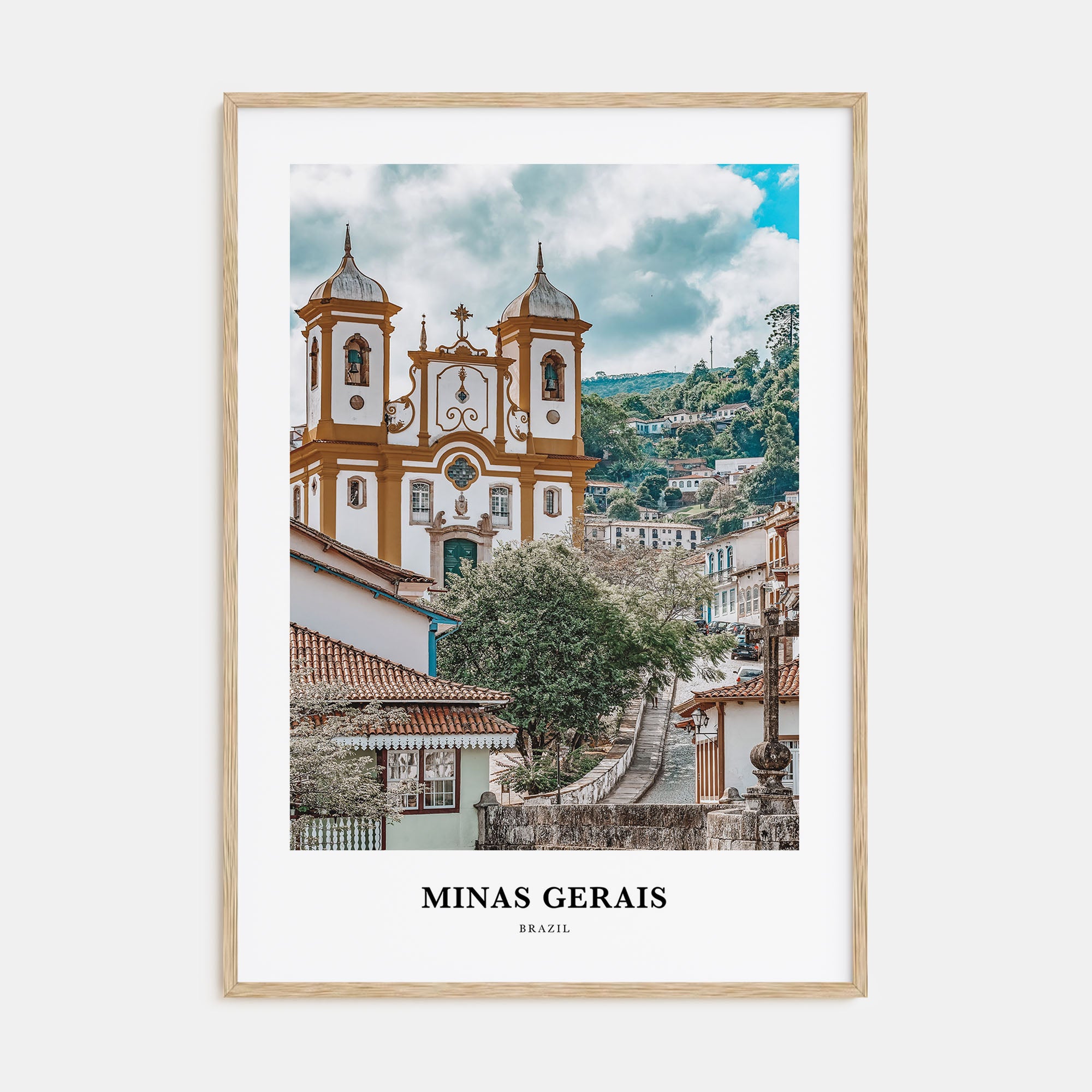 Minas Gerais Portrait Color Poster