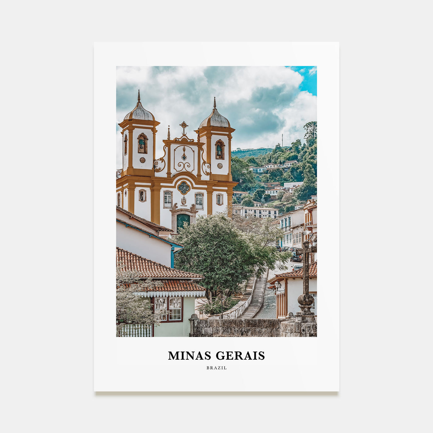 Minas Gerais Portrait Color Poster