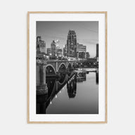 Minneapolis Photo B&W No 2 Poster