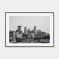 Minnesota Landscape B&W Poster