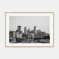 Minnesota Landscape B&W Poster