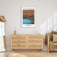 Minnesota Portrait Color No 2 Poster
