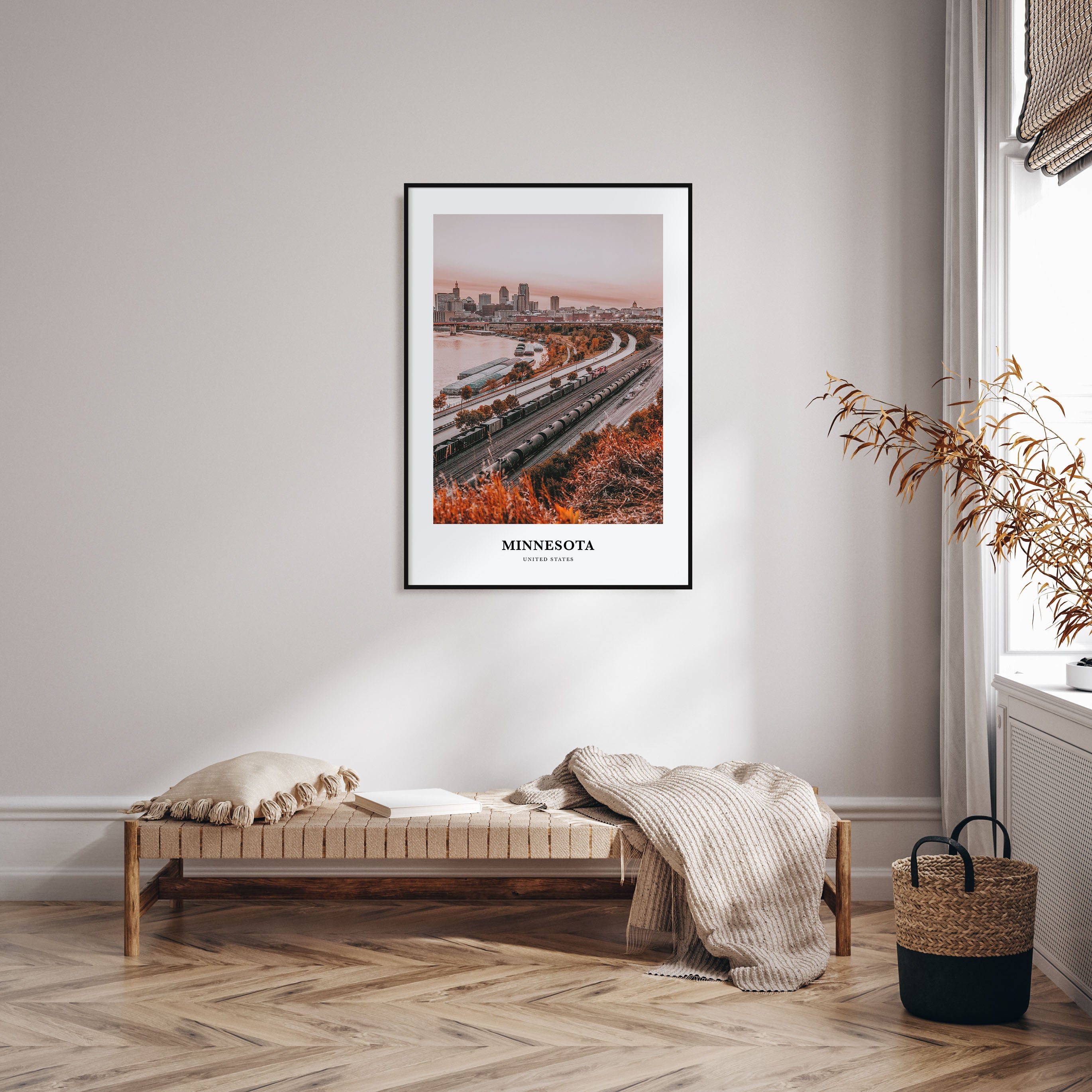 Minnesota Portrait Color No 3 Poster