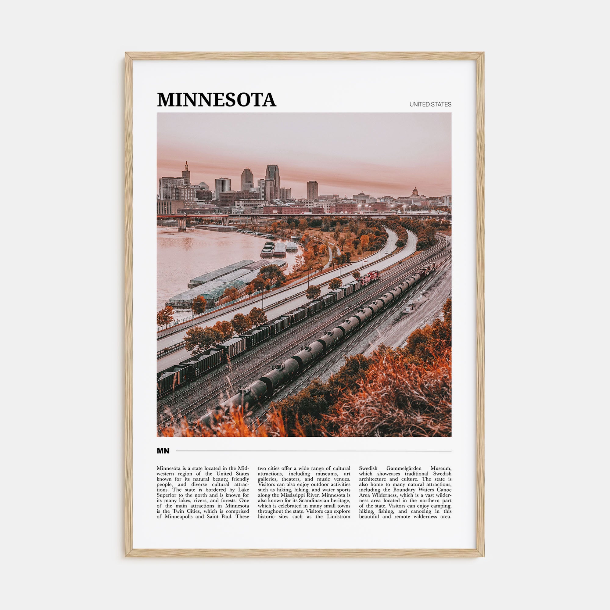 Minnesota Travel Color No 3 Poster