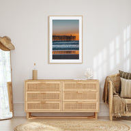 Mission Beach, San Diego Photo Color Poster