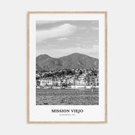 Mission Viejo Portrait B&W Poster