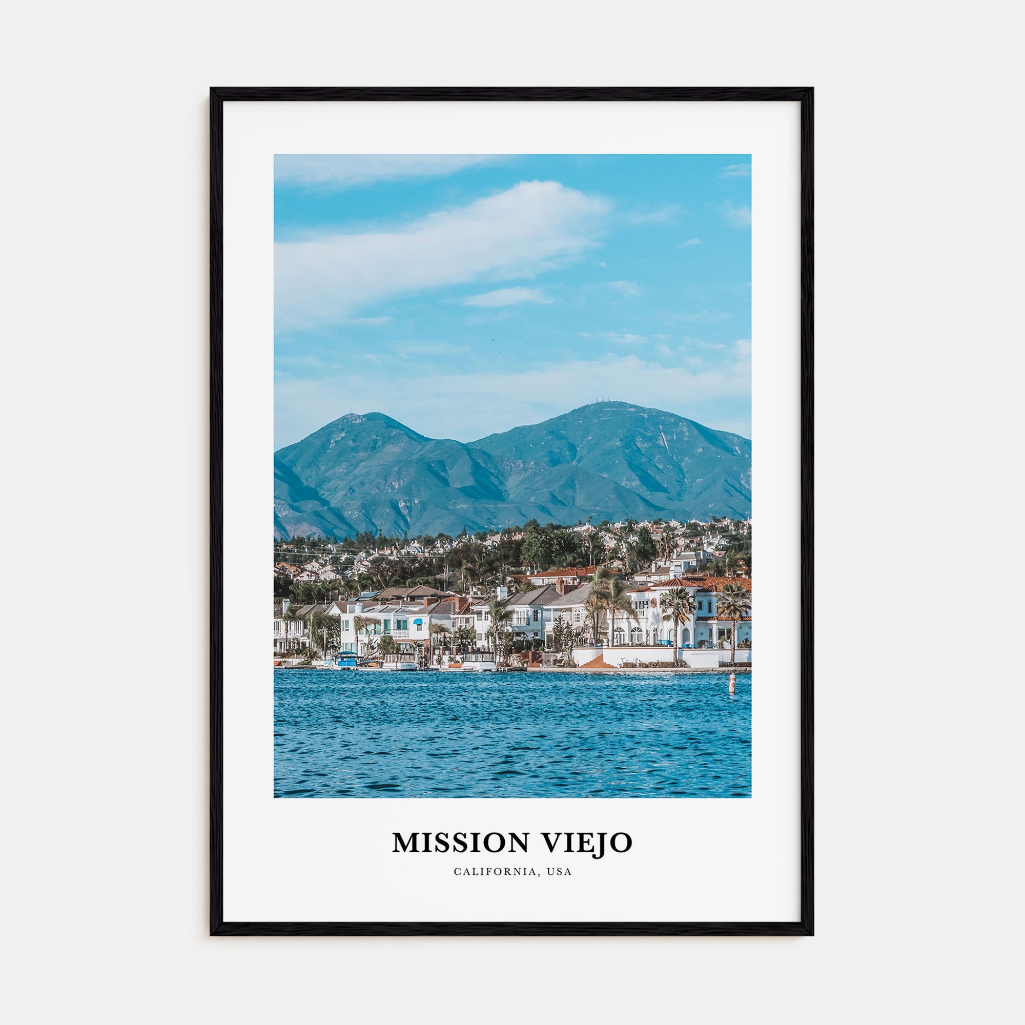 Mission Viejo Portrait Color Poster