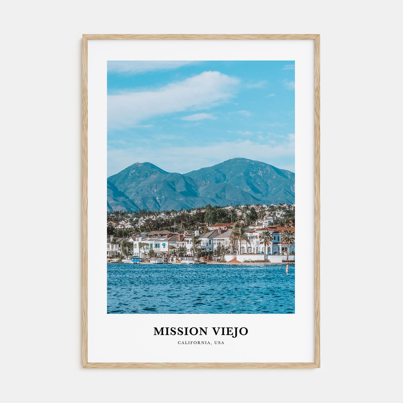 Mission Viejo Portrait Color Poster