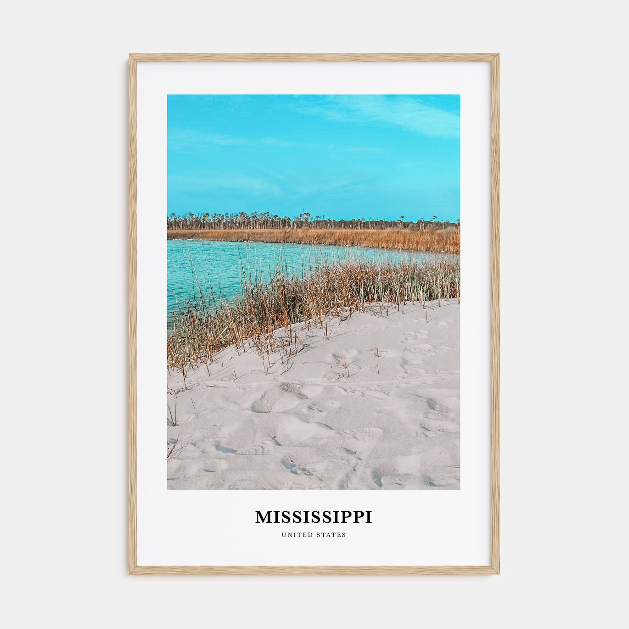 Mississippi Portrait Color No 1 Poster