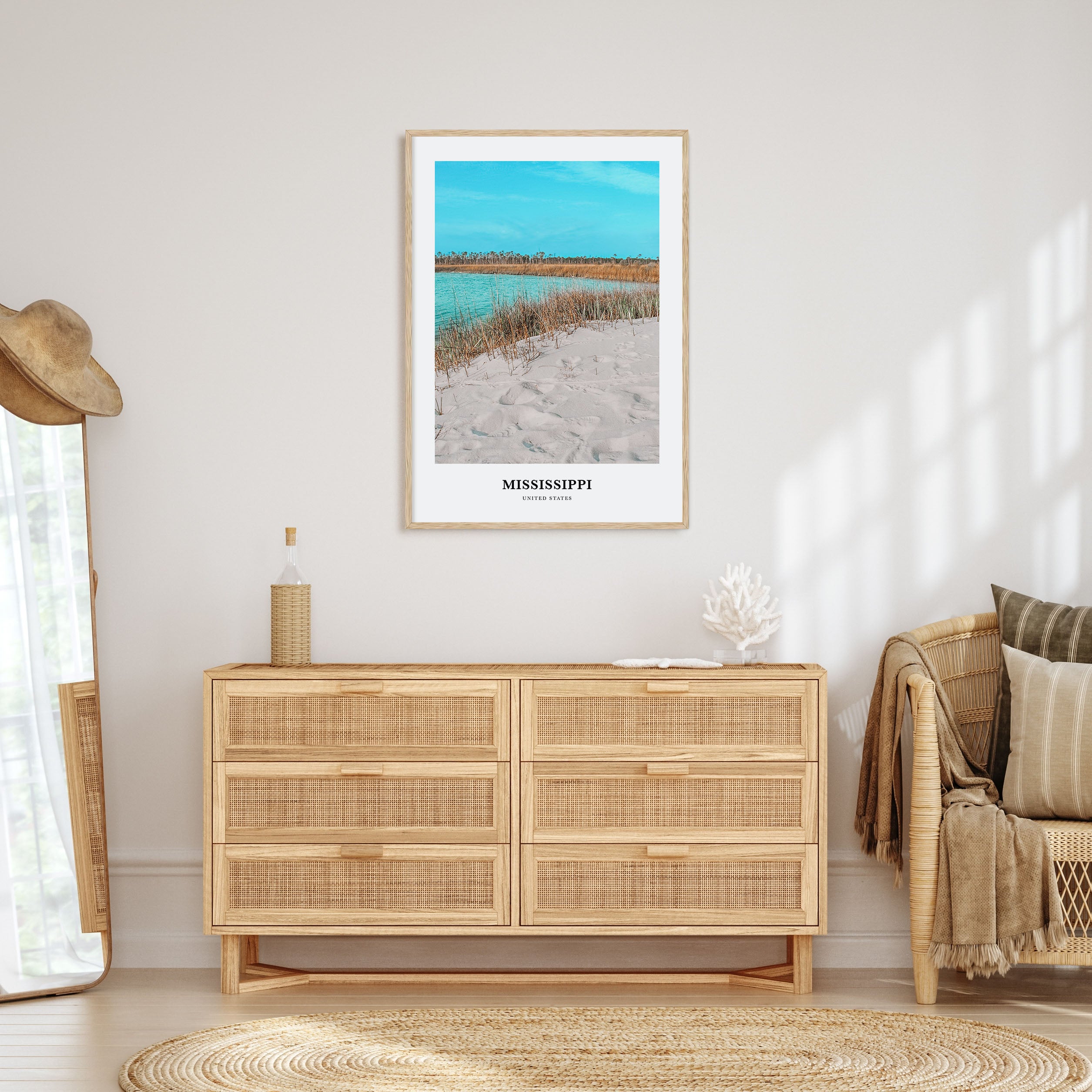 Mississippi Portrait Color No 1 Poster