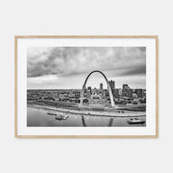 Missouri Landscape B&W Poster