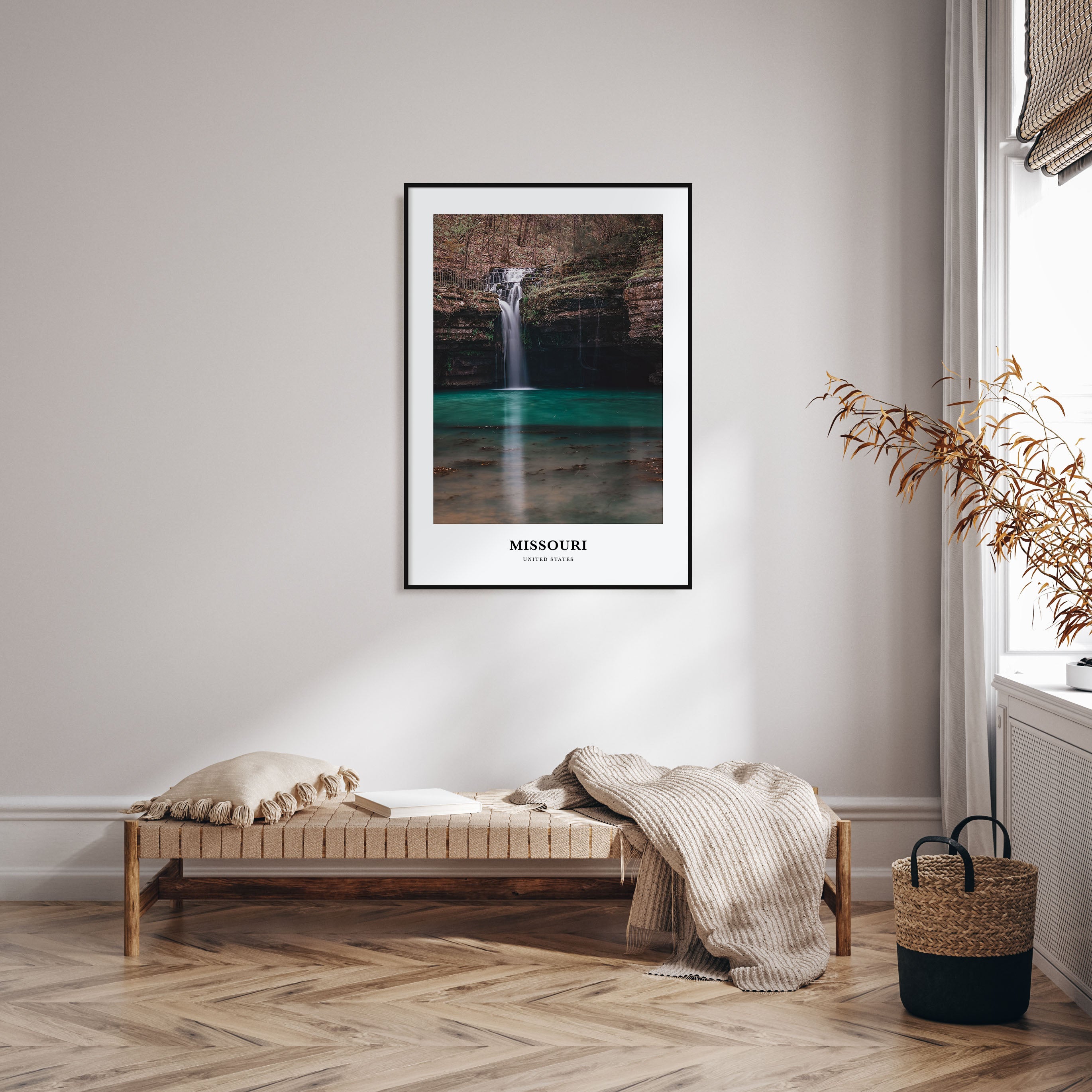 Missouri Portrait Color Poster