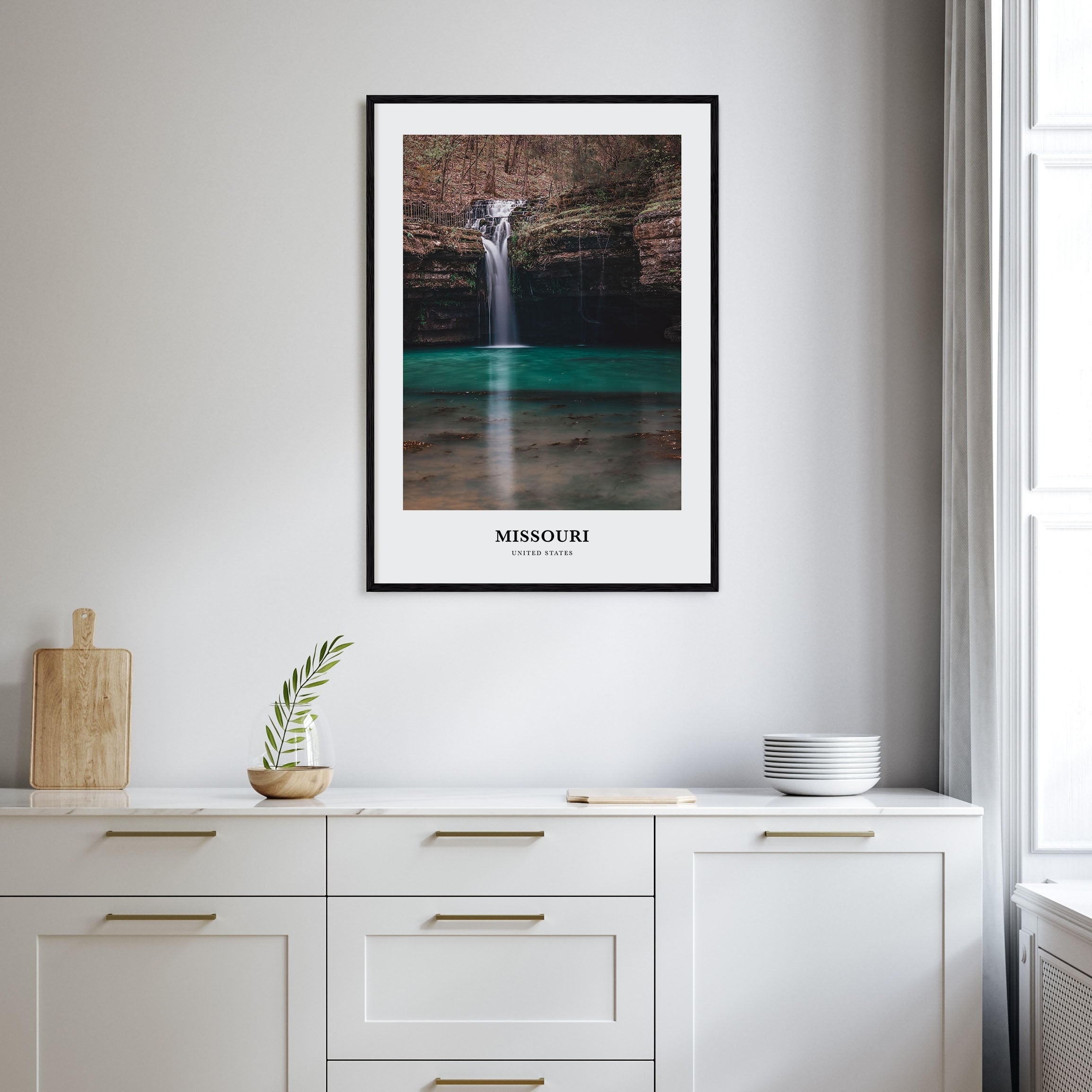 Missouri Portrait Color Poster