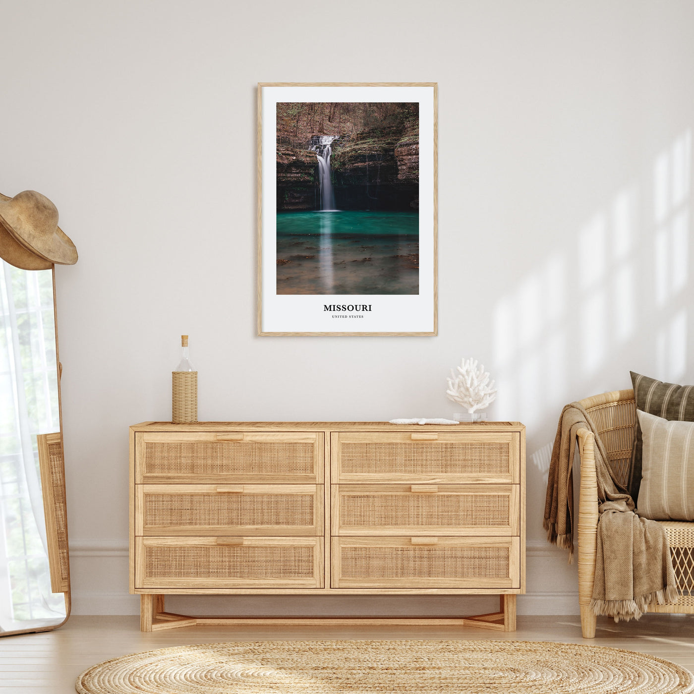 Missouri Portrait Color Poster