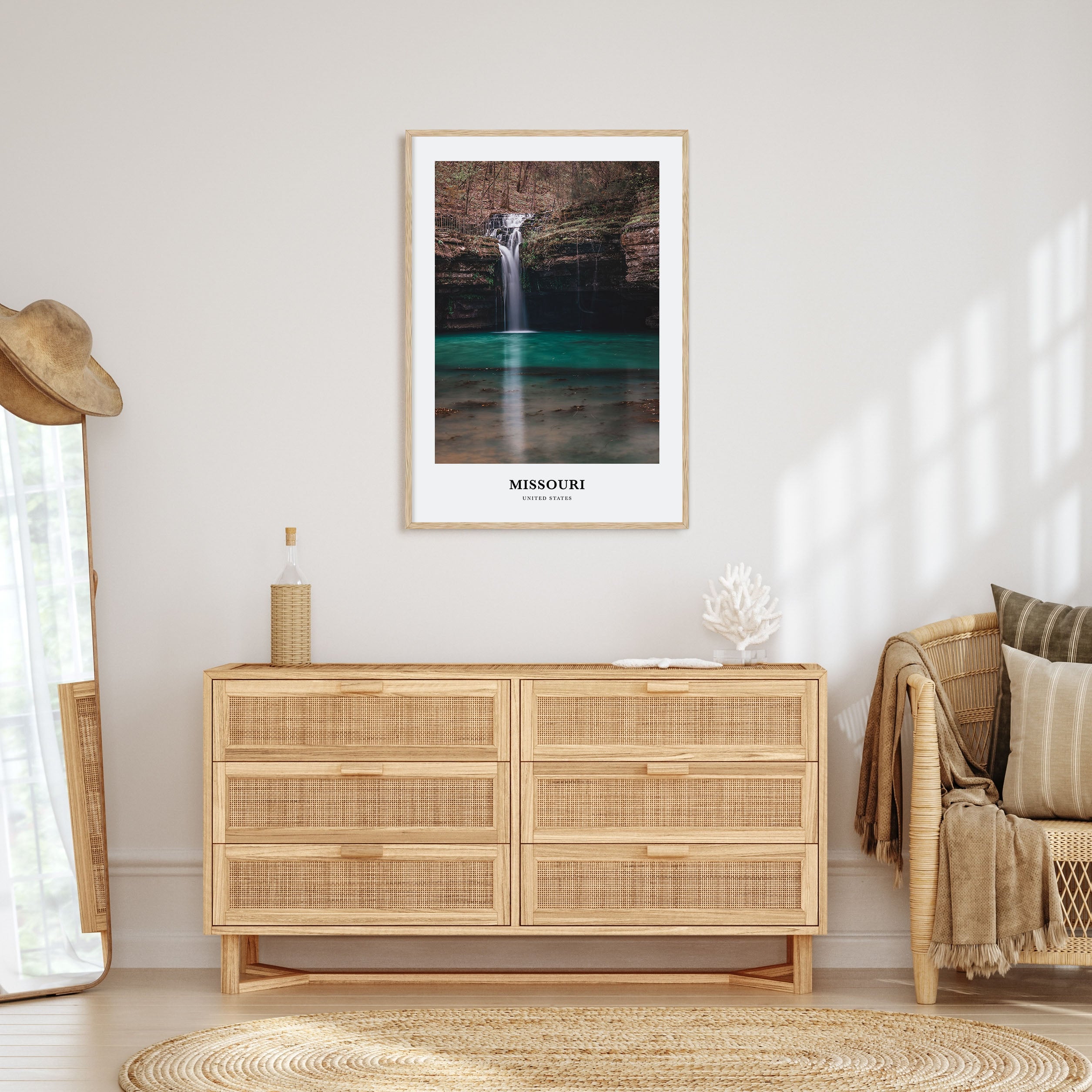 Missouri Portrait Color Poster