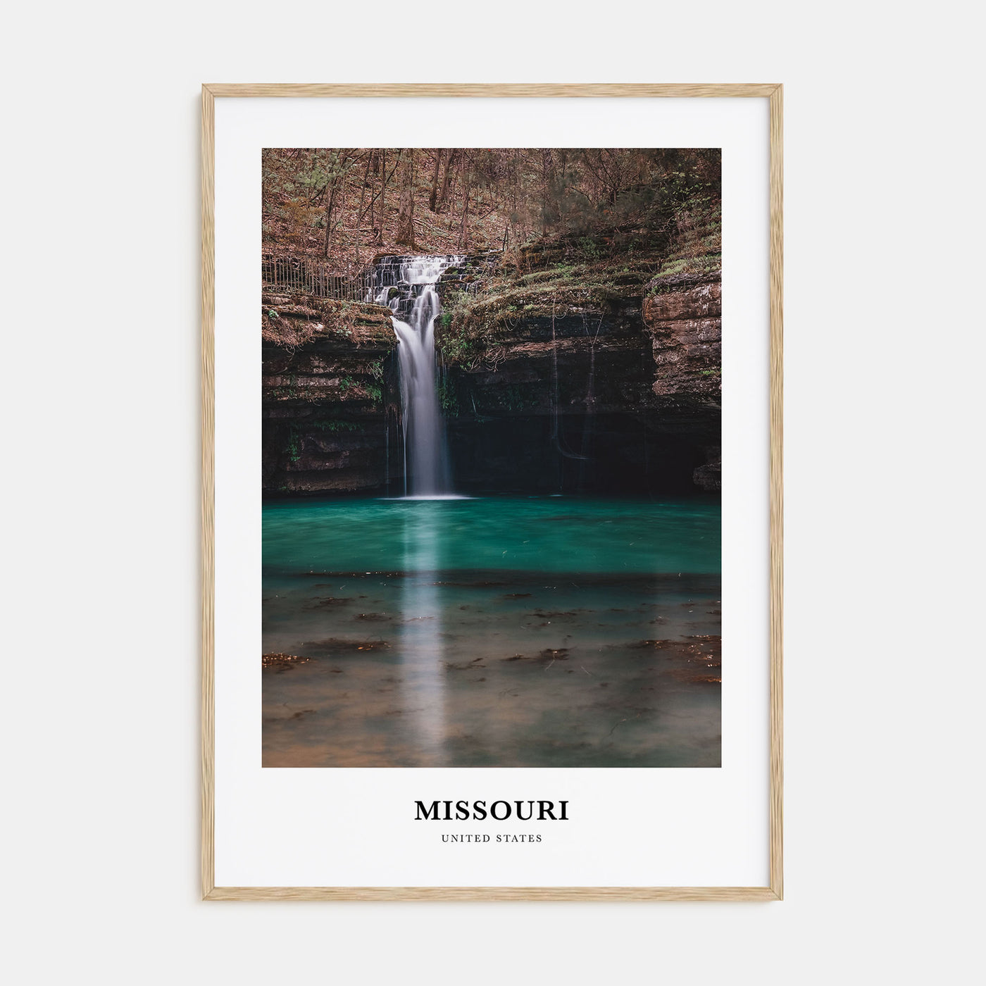 Missouri Portrait Color Poster