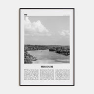 Missouri Travel B&W No 1 Poster