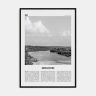 Missouri Travel B&W No 1 Poster