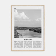Missouri Travel B&W No 1 Poster