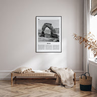 Moab Travel B&W Poster