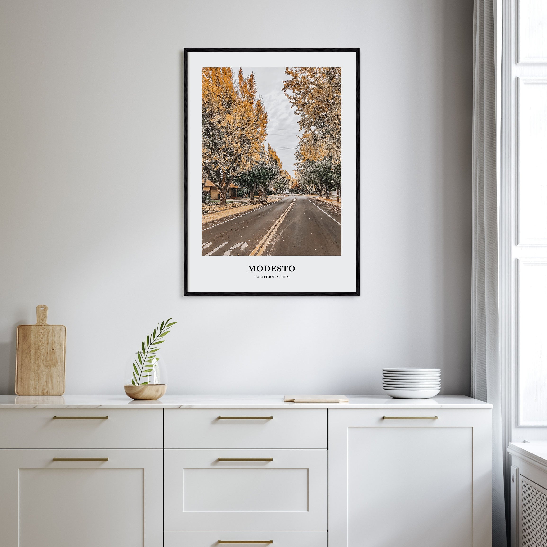 Modesto Portrait Color Poster