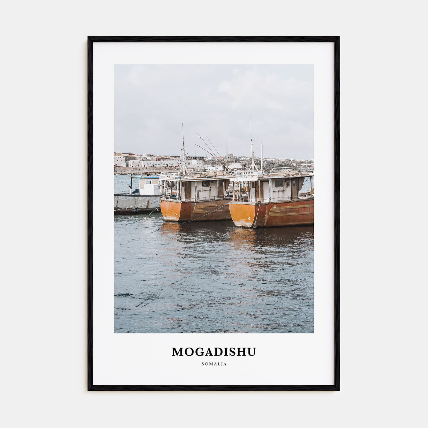 Mogadishu Portrait Color Poster
