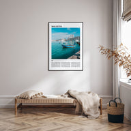 Molfetta Travel Color Poster