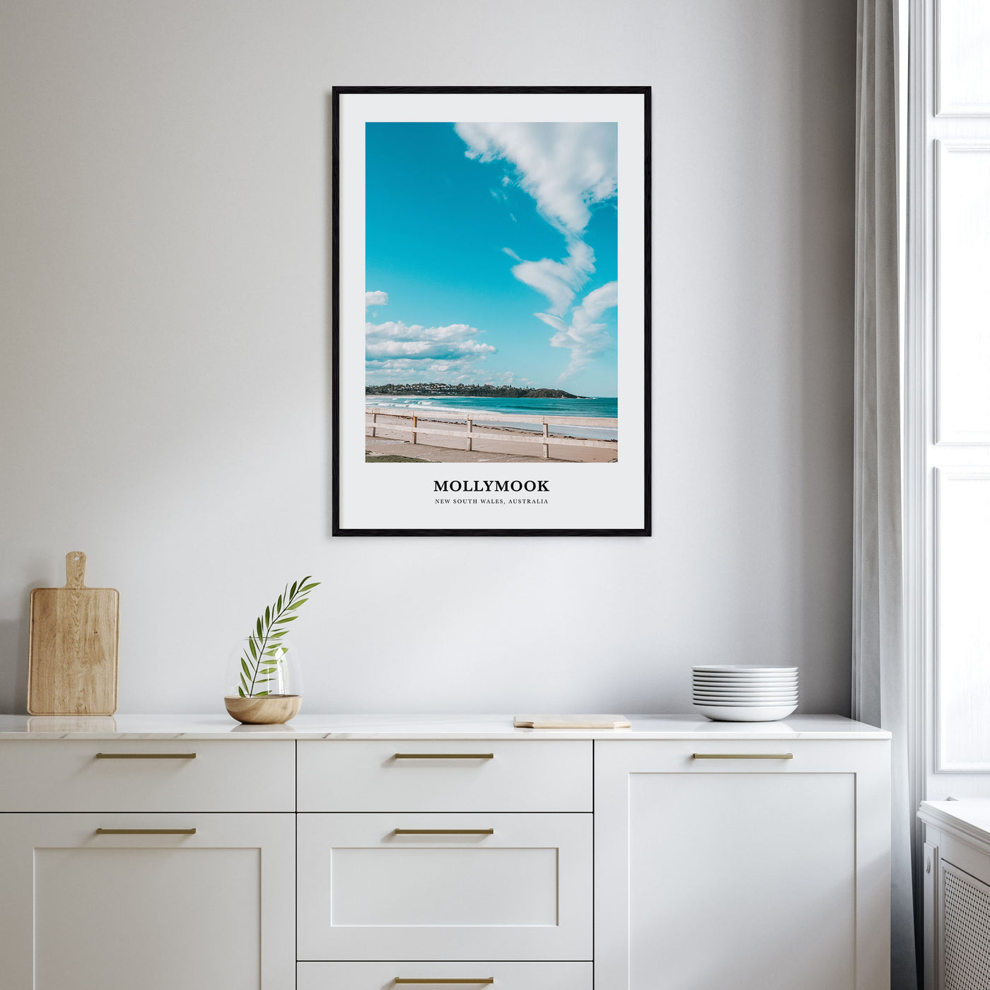Mollymook Portrait Color Poster