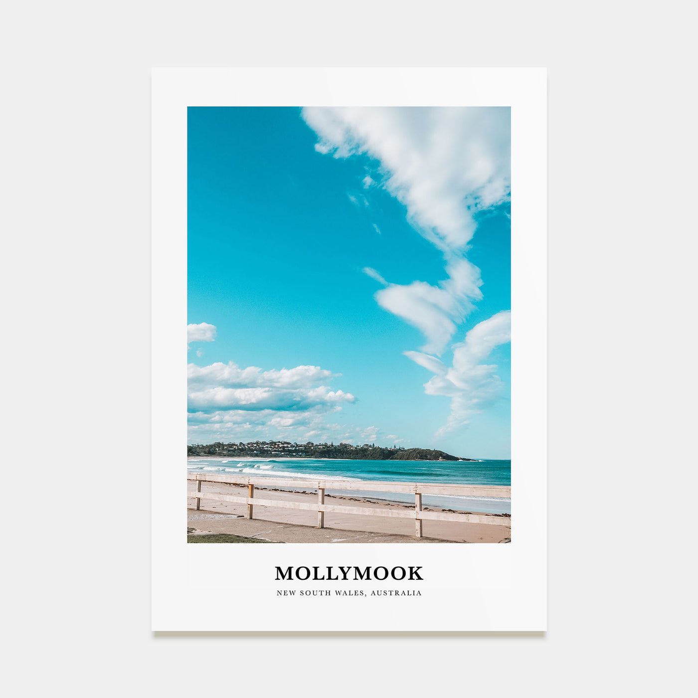 Mollymook Portrait Color Poster