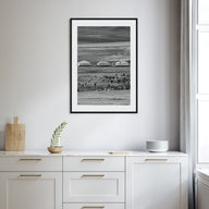 Mongolia Photo B&W Poster