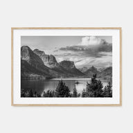 Montana Landscape B&W Poster