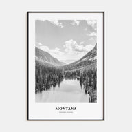 Montana Portrait B&W No 2 Poster