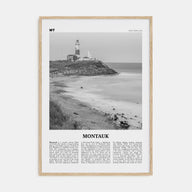 Montauk Travel B&W No 2 Poster