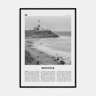 Montauk Travel B&W No 2 Poster