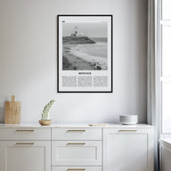 Montauk Travel B&W No 2 Poster