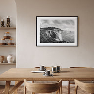 Monterey Landscape B&W Poster