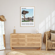 Monterey Travel Color Poster