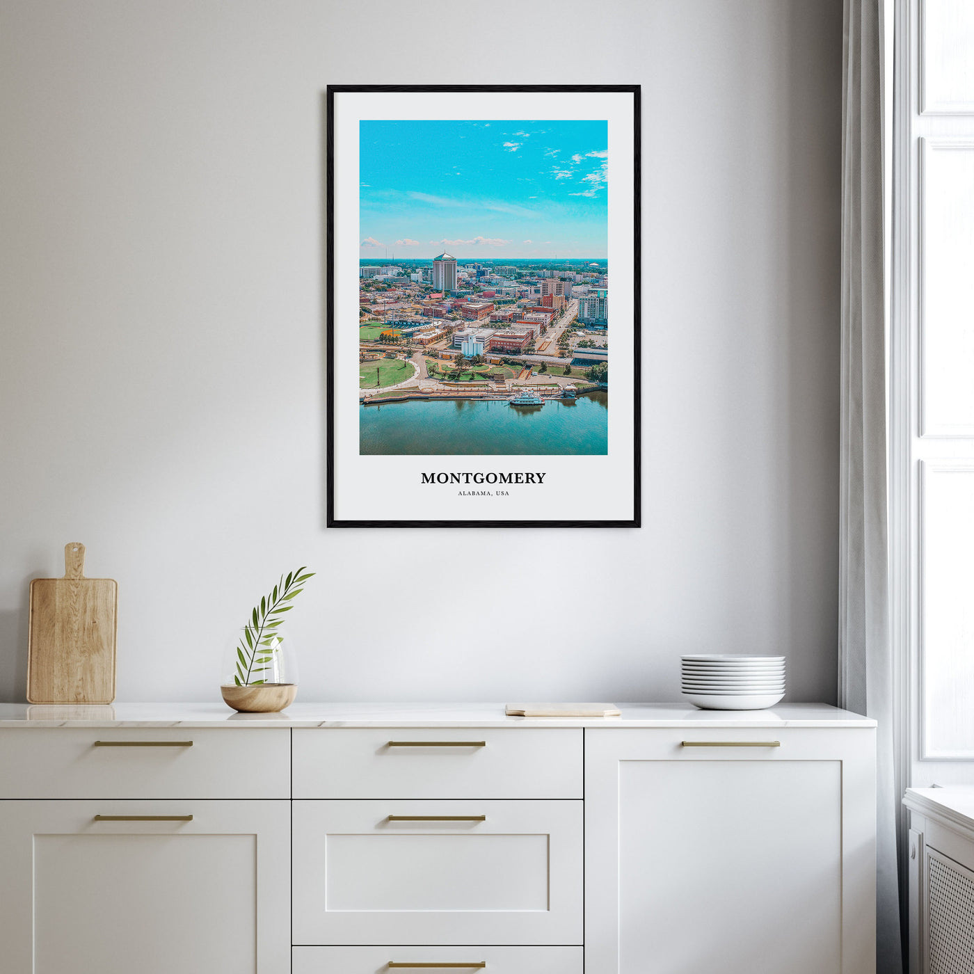 Montgomery Portrait Color Poster