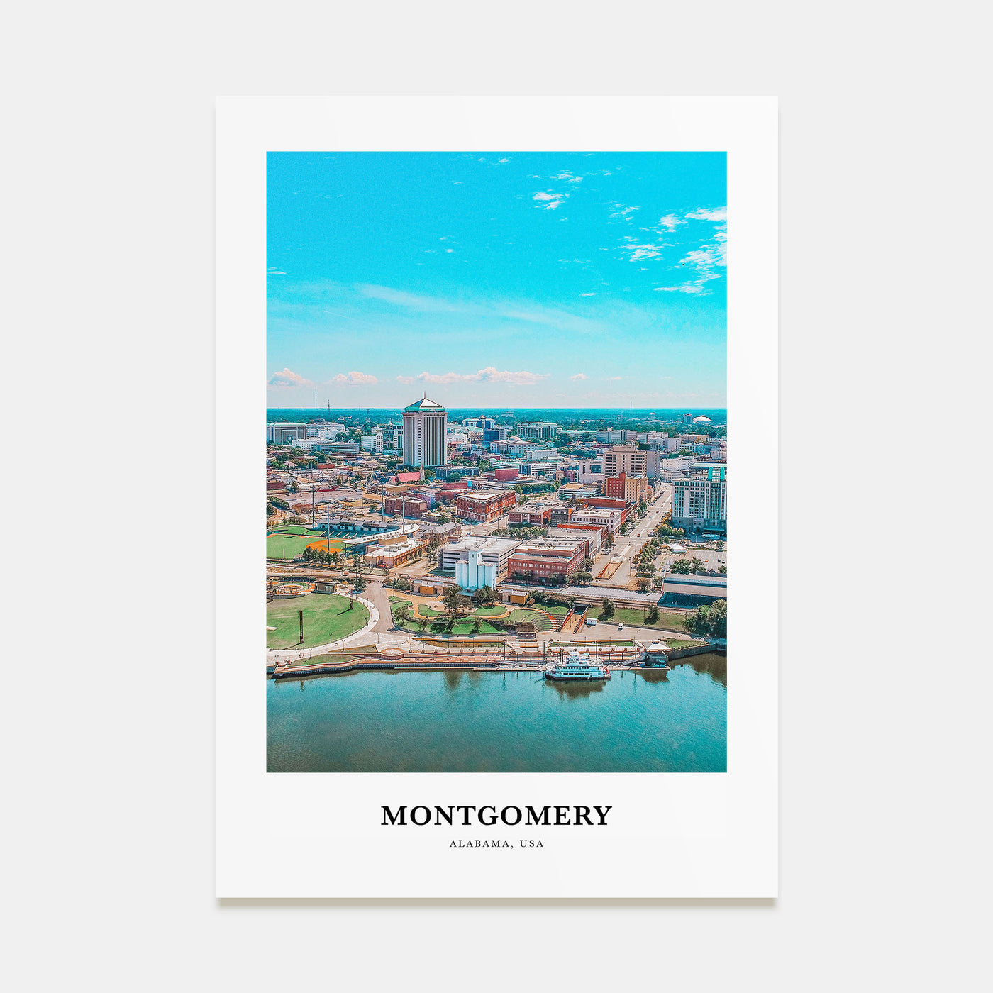 Montgomery Portrait Color Poster