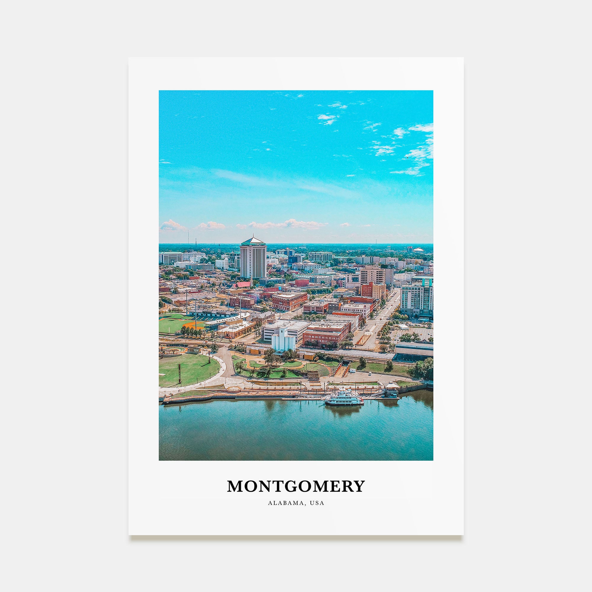 Montgomery Portrait Color Poster