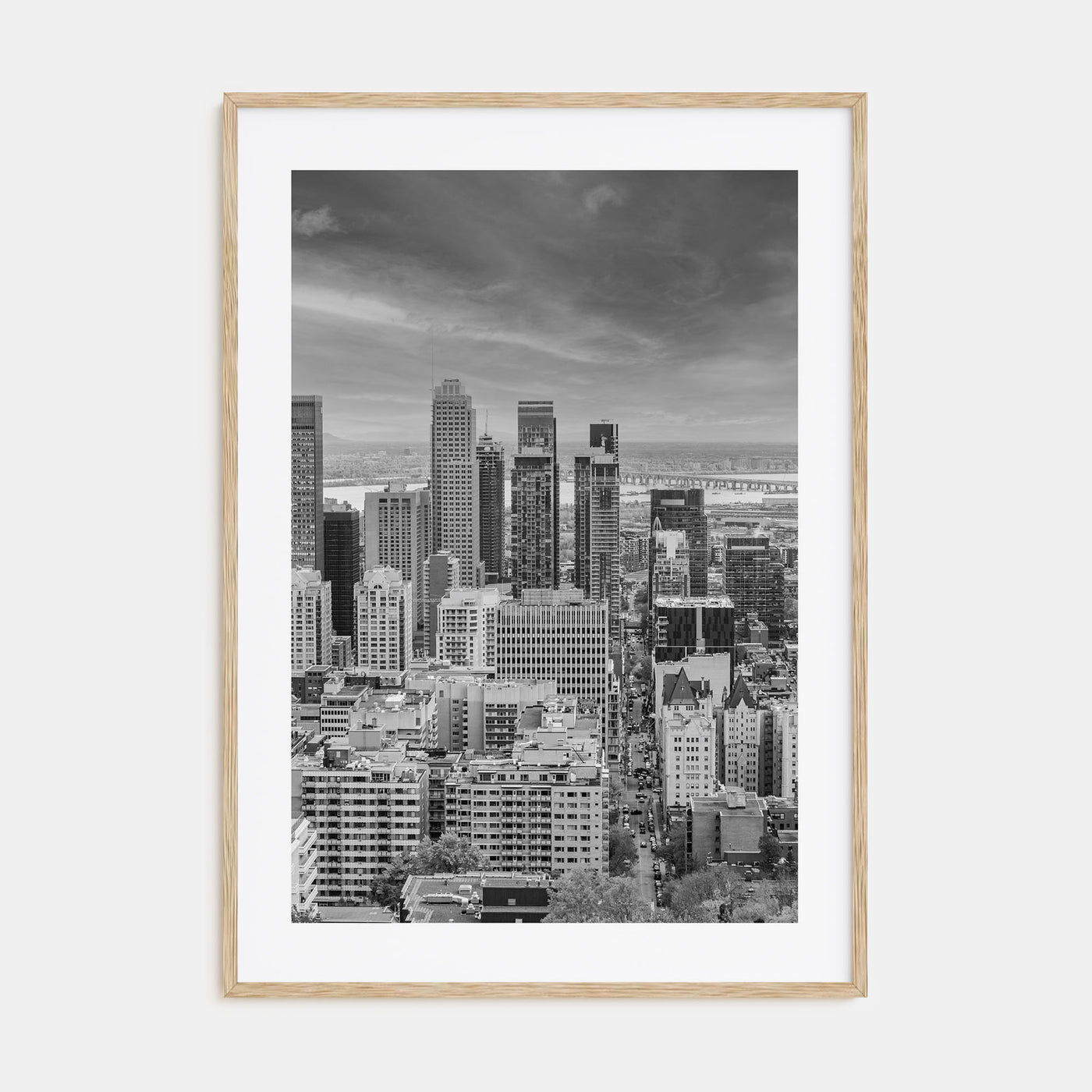 Montreal Photo B&W Poster