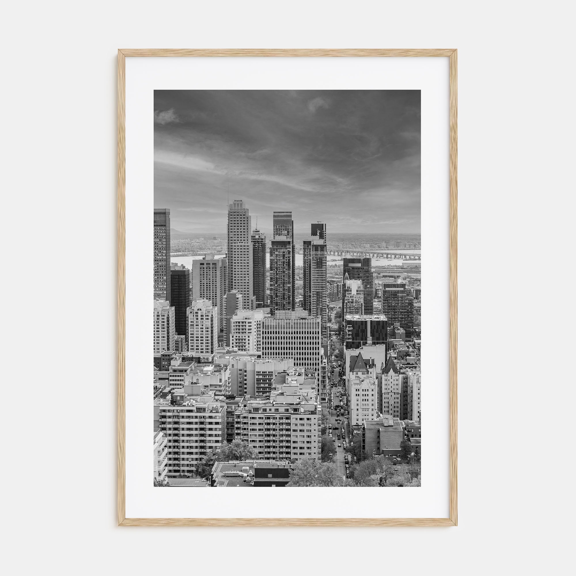 Montreal Photo B&W Poster