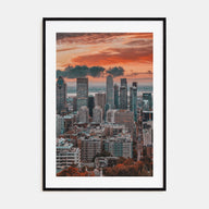 Montreal Photo Color No 3 Poster