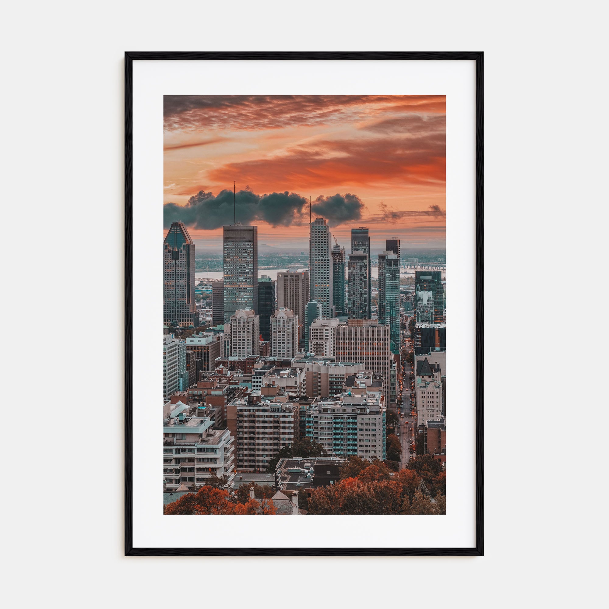 Montreal Photo Color No 3 Poster